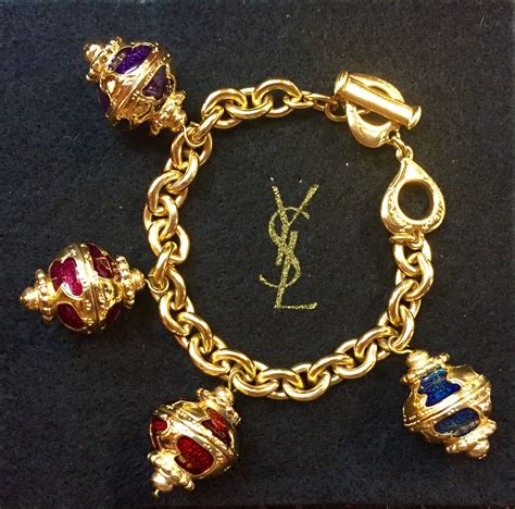 ysl vintage jewelry